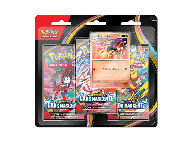Carte da gioco POKÉMON 3 Pack Blister M4