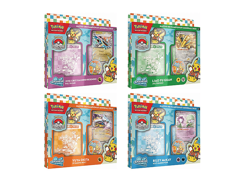 Carte da gioco POKÉMON Mazzi Campionati Mondiali