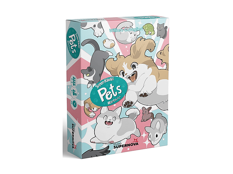 CARTE DA GIOCO STUDIO SUPERNOVA SUPER KAWAII PETS