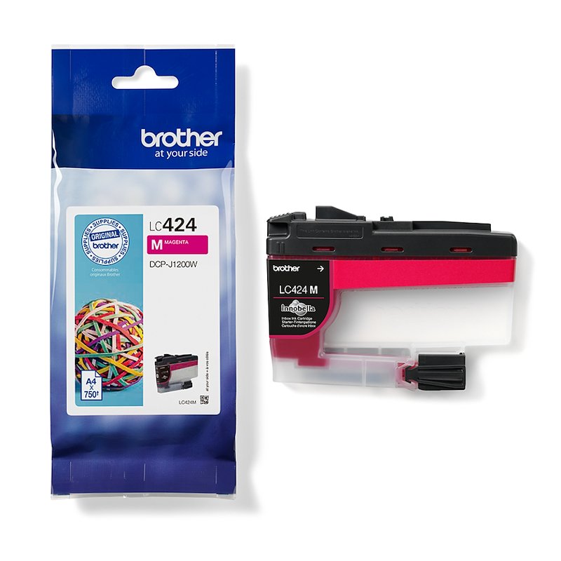 Cartuccia BROTHER LC424 Magenta