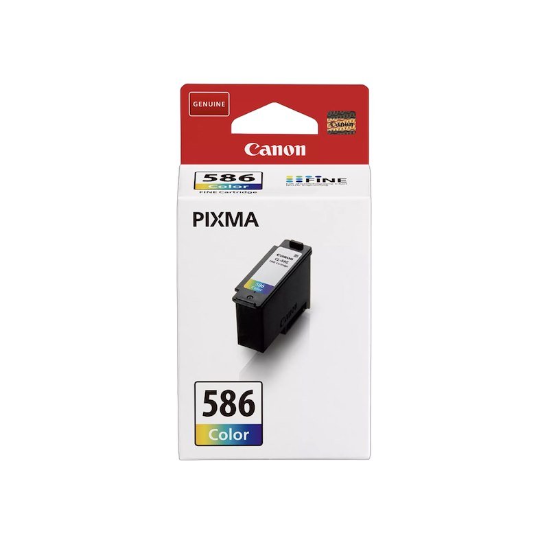 Cartuccia CANON CL-586 Ciano, magenta, giallo Cartuccia CANON CL-586 Ciano, magenta, giallo