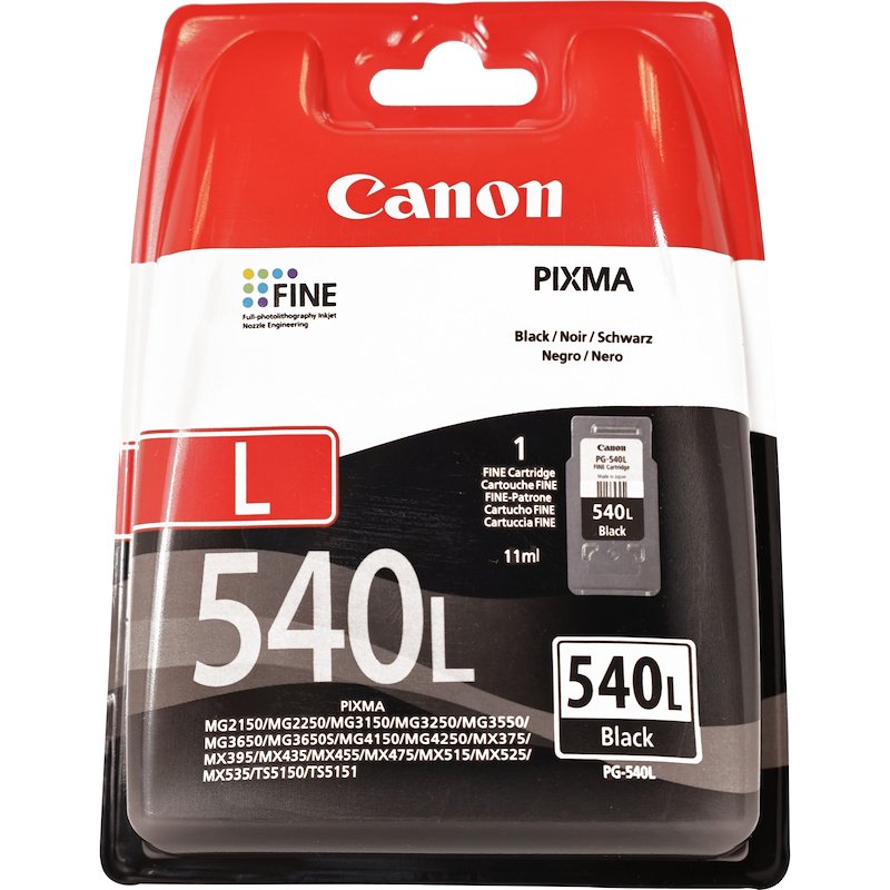 Cartuccia CANON PG-540L Nero