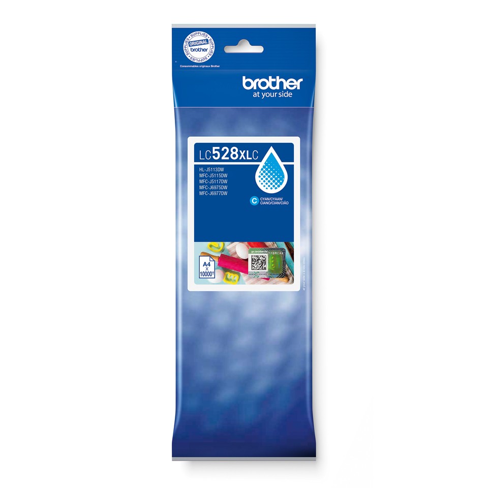 Cartuccia d'inchiostro originale Brother LC528XL ciano - LC528XLC