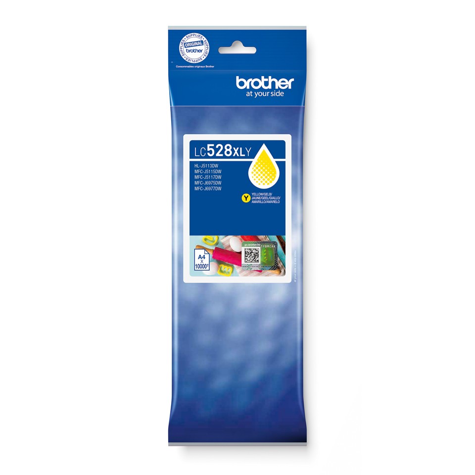 Cartuccia d'inchiostro originale Brother LC528XL gialla - LC528XLY Cartuccia d'inchiostro originale Brother LC528XL gialla - LC528XLY
