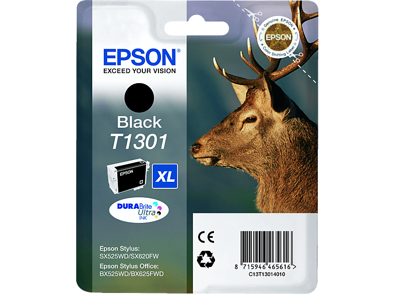 Cartuccia EPSON Cervo T1301 Nero Cartuccia EPSON Cervo T1301 Nero