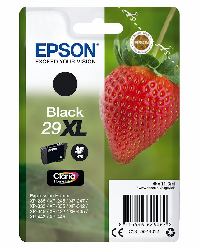 Cartuccia EPSON Fragola 29XL Nero