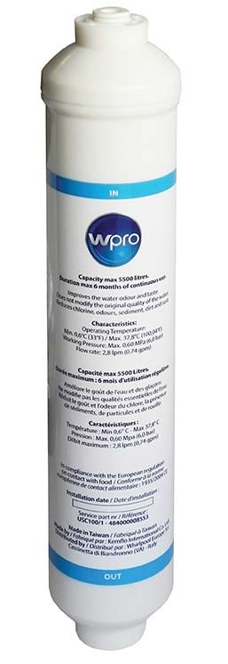 Cartuccia Filtro Dell'acqua 100 - Frigorifero, Congelatore - Wpro - 631803662734181379
