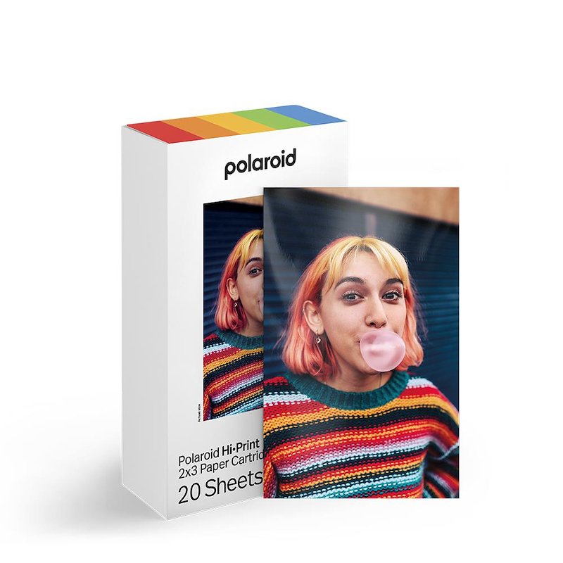 Cartuccia fotografica POLAROID Hi Print 2x3, 20 fogli, 5,4x8,6 cm