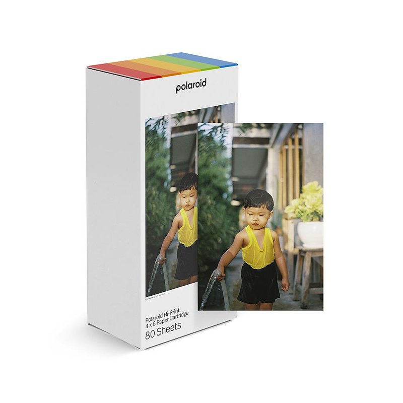 Cartuccia fotografica POLAROID Hi Print 4x6, 80 fogli, 10x15 cm