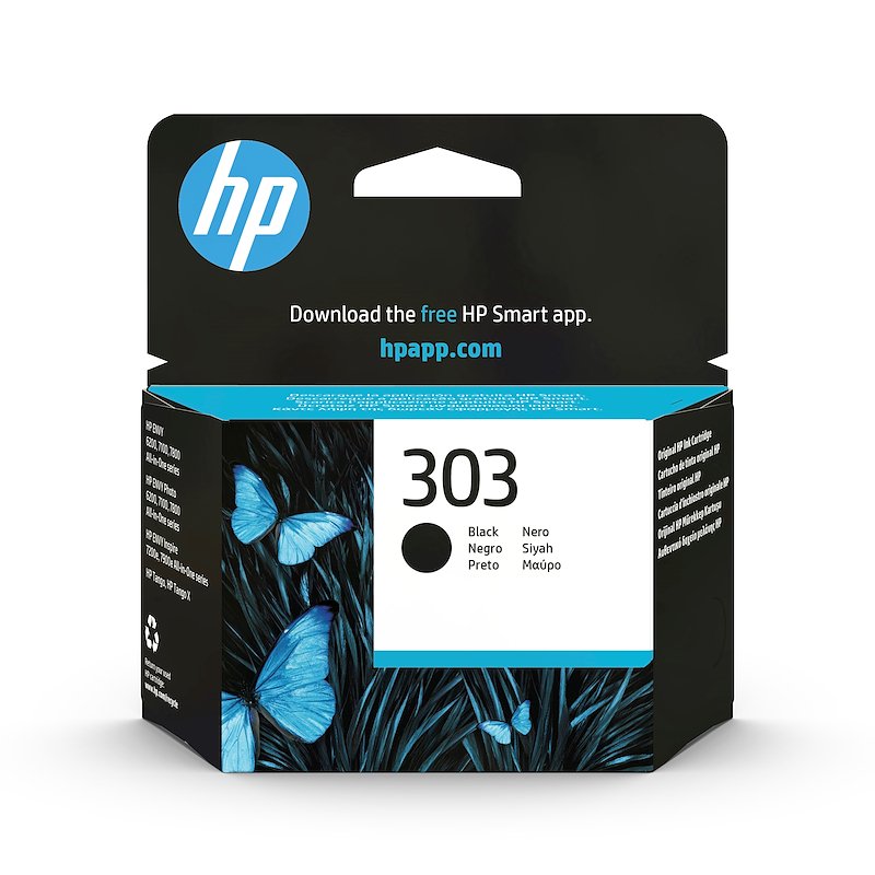 Cartuccia HP 303 (T6N02AE) Nero Cartuccia HP 303 (T6N02AE) Nero