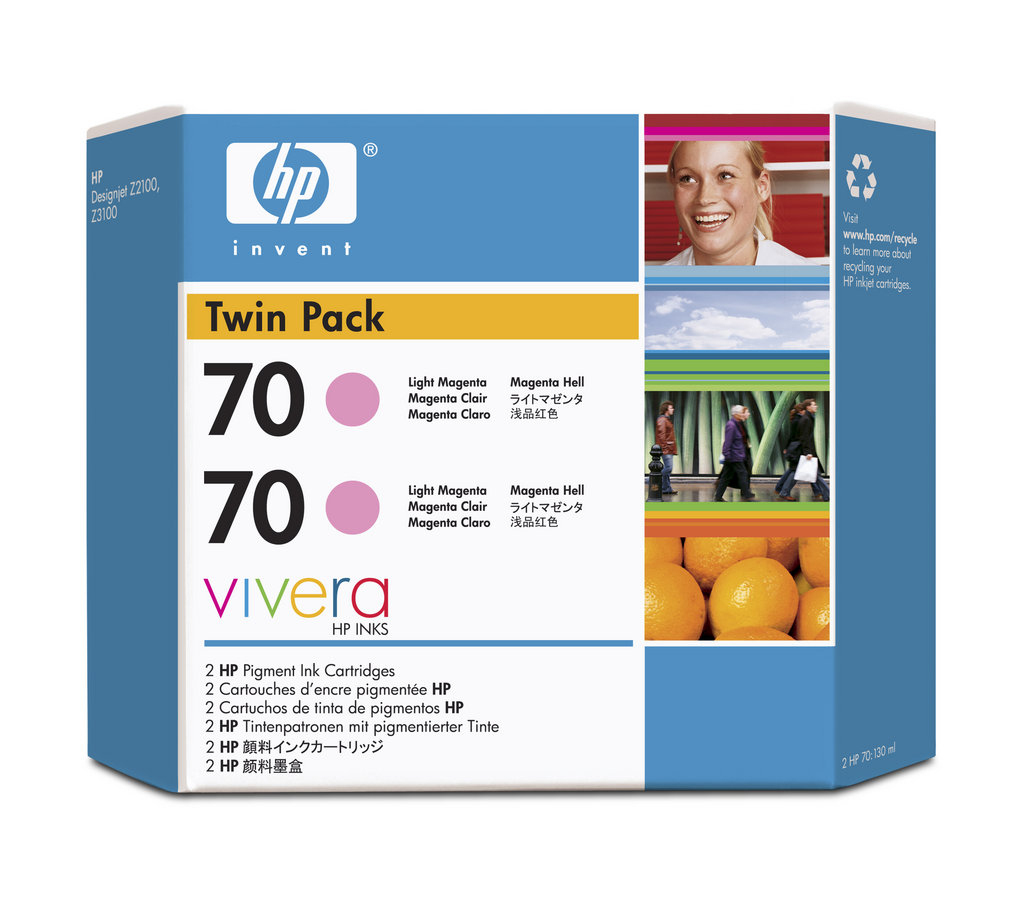 CARTUCCIA HP MAG.CHIARO N70 2PZ