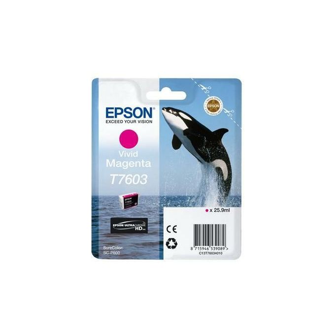 Cartuccia stampante Serie Orca Vivid Magenta ULTRA CHROME T7603 C13T76034N10