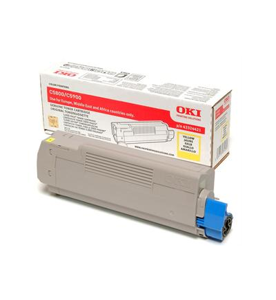 CARTUCCIA TONER GIALLO C5800/5900