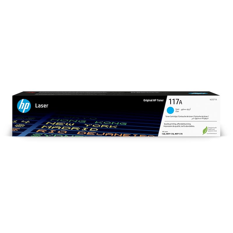 Cartuccia Toner HP 117A (W2071A) Ciano