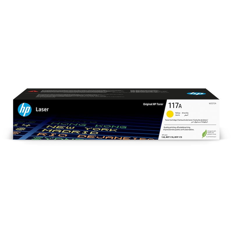 Cartuccia Toner HP 117A (W2072A) Giallo