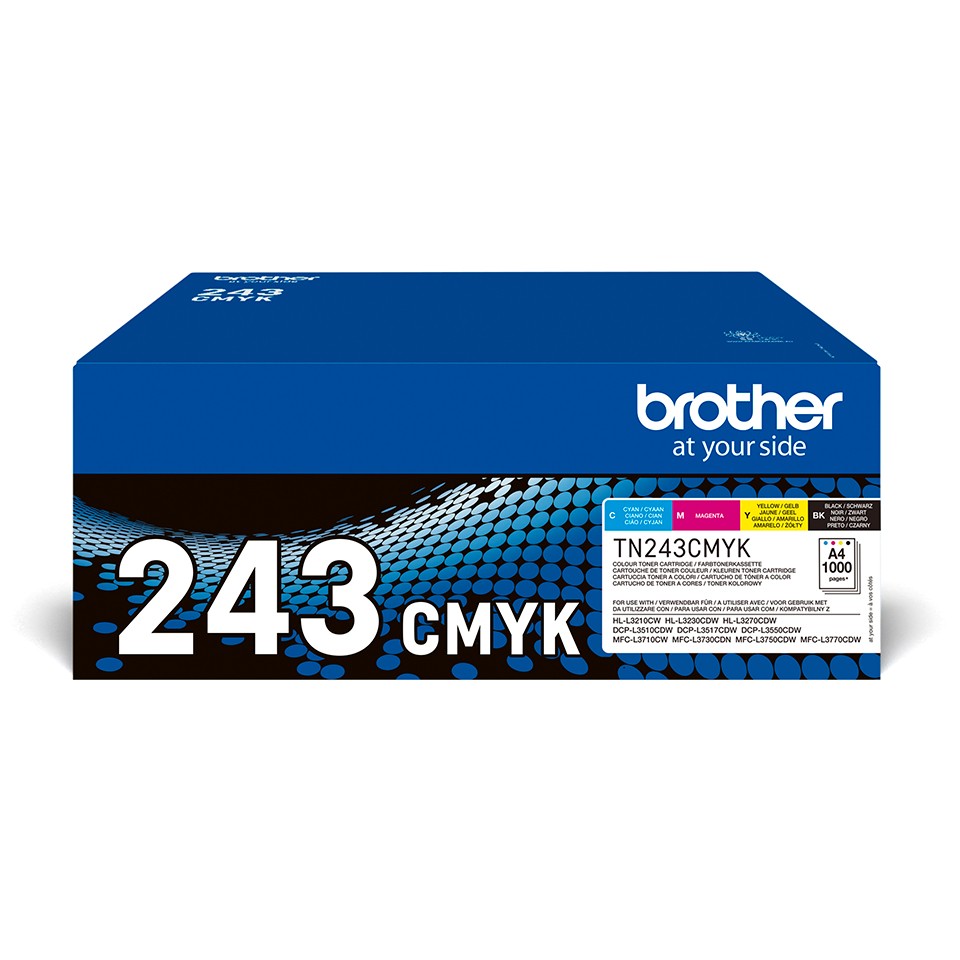 Cartuccia toner originale Brother TN-243CMYK 1 pezzo Nero, Ciano, Magenta, Giallo