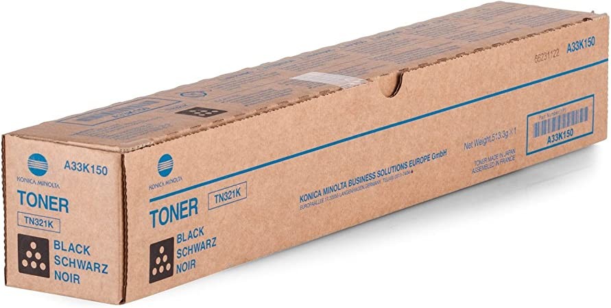 Cartuccia toner originale nero Konica Minolta TN321 - TN321K/A33K150