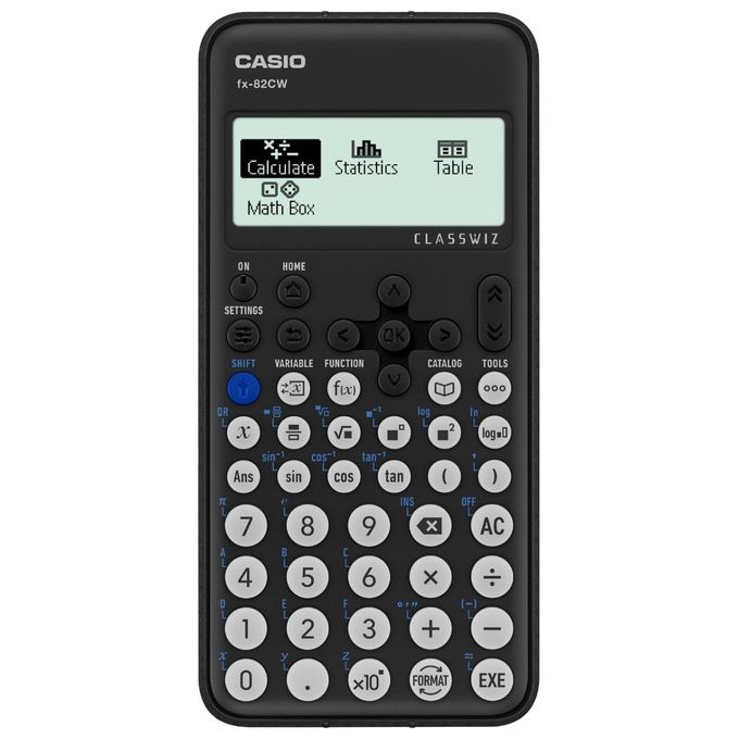 Casio FX-82CW ClassWiz Calcolatrice Scientifica oltre 290 Funzioni Display Naturale HD 4 Gradazioni di Grigio