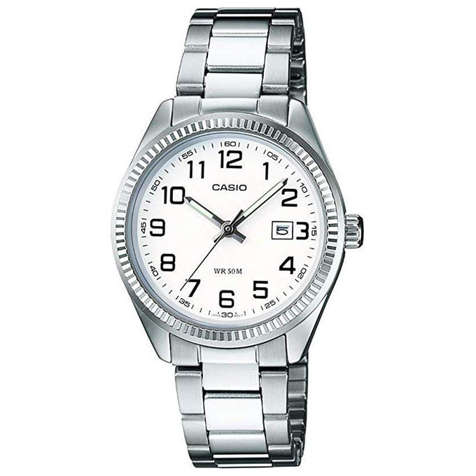 Casio orologio da donna acciaio inox resistente acqua 50m ltp 1302pd 7bvef