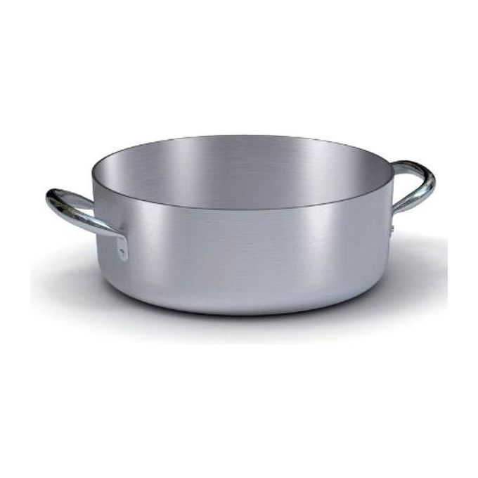 Casseruola Alluminio (28cm) PROFESSIONALE SERIE 7000 Silver naturale 7016 28