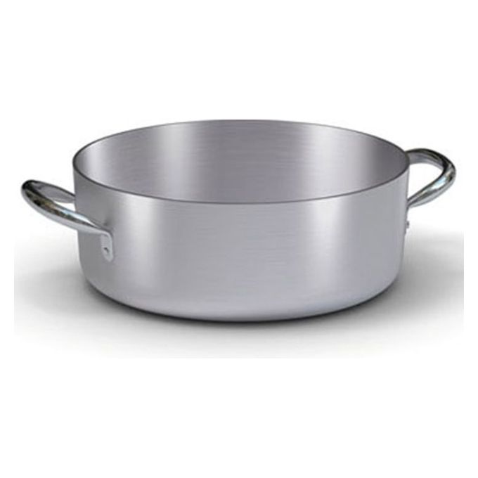 Casseruola Alluminio (50cm) PROFESSIONALE SERIE 7000 Silver naturale 7016 50