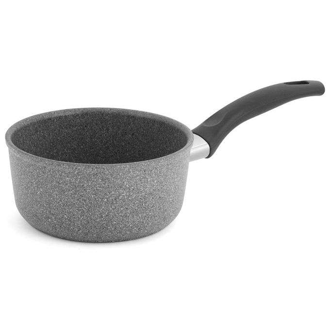 Casseruola Alluminio antiaderente (16cm) 1 manico CORTINA Grigio pietra 1008685