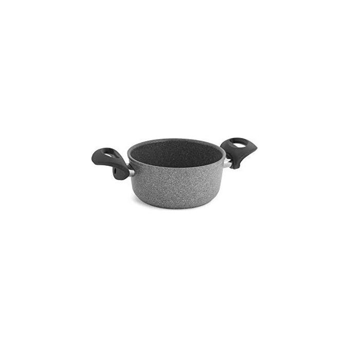 Casseruola Alluminio antiaderente (16cm) CORTINA Grigio pietra 1008686