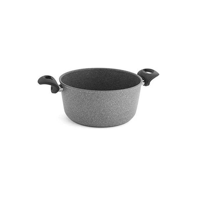 Casseruola Alluminio antiaderente (24cm) CORTINA Grigio pietra 1008688