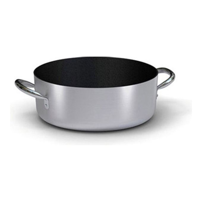 Casseruola Alluminio antiaderente (40cm) PROFESSIONALE SERIE 2000 Alluminato e Nero 2016 40