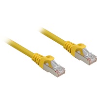 Cat.6a SFTP cavo di rete Giallo 0,25 m Cat6a S/FTP (S-STP)