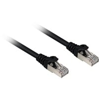 Cat.6a SFTP cavo di rete Nero 0,25 m Cat6a S/FTP (S-STP)