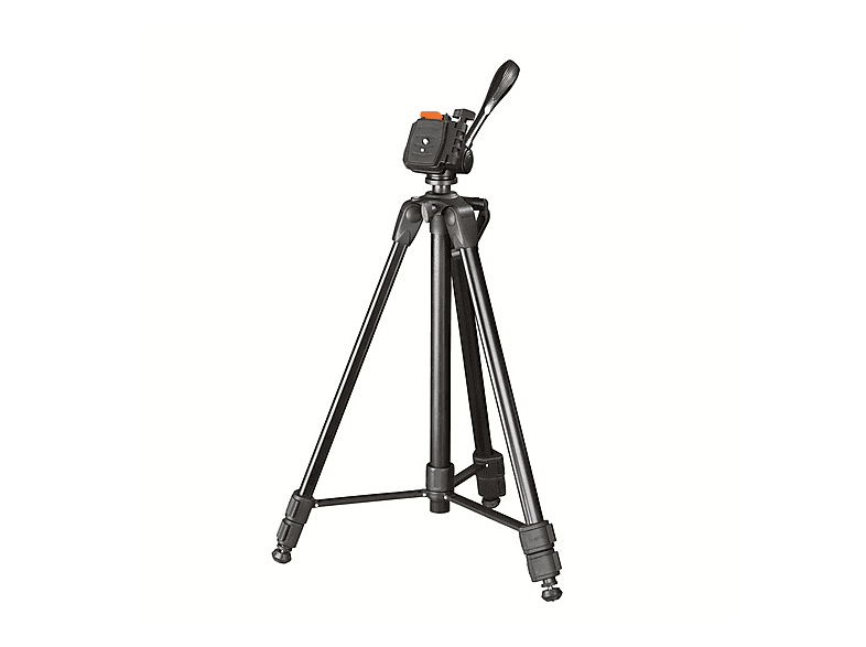 Cavalletto HAMA Treppiedi Delta 160 3D, (62 - cm), testa 3D con sgancio rapido, borsa per trasporto, Nero