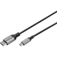 Cavo adattatore DisplayPort 8K, mini DisplayPort > DisplayPort Cavo adattatore DisplayPort 8K, mini DisplayPort > DisplayPort