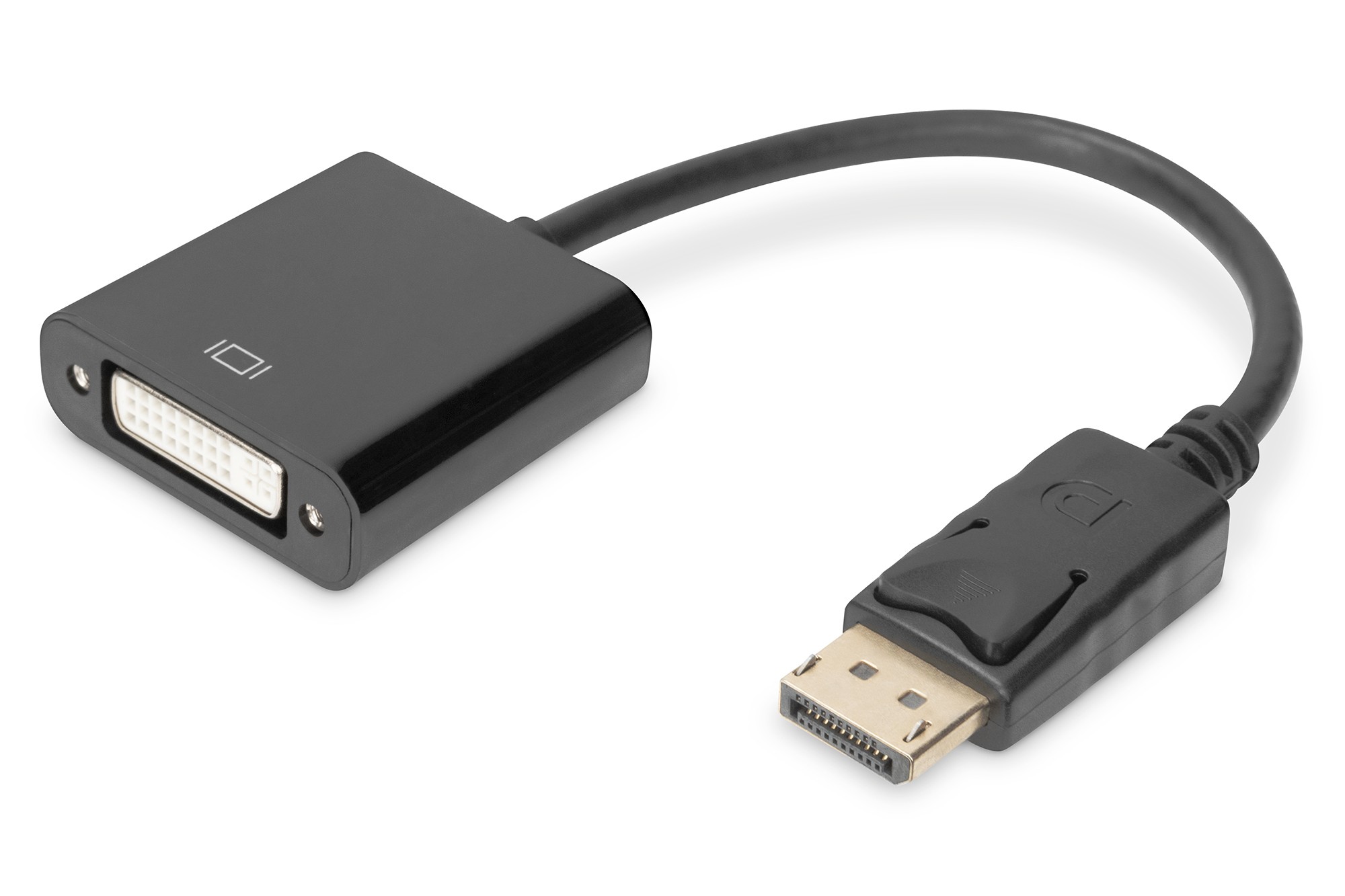 Cavo Adattatore Displayport Connettori Dp Maschio - Dvi-I(24+5) Femmina Cm. 15