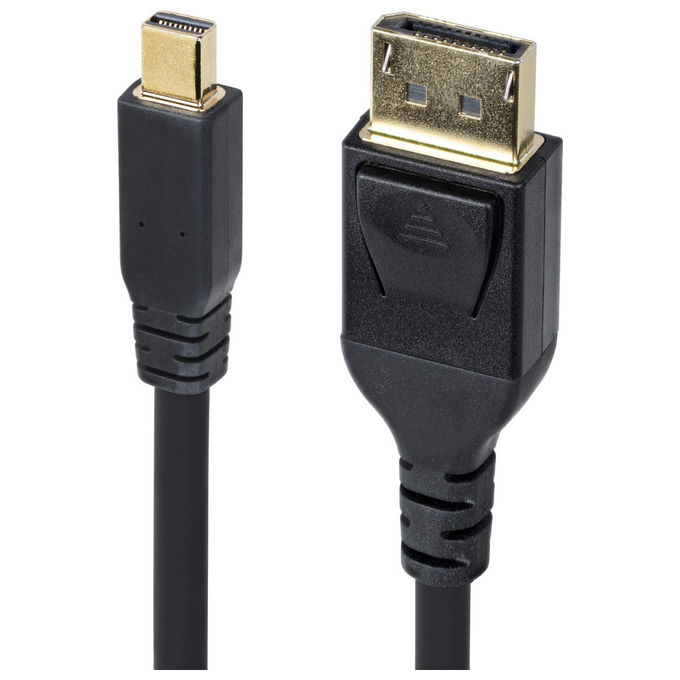 Cavo adattatore Mini DisplayPort a DisplayPort 1.4 Black 3m DP14MDPMM10F