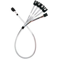 Cavo adattatore SST-CPS05-RE, mini-SAS SFF 8643 > 4x SATA