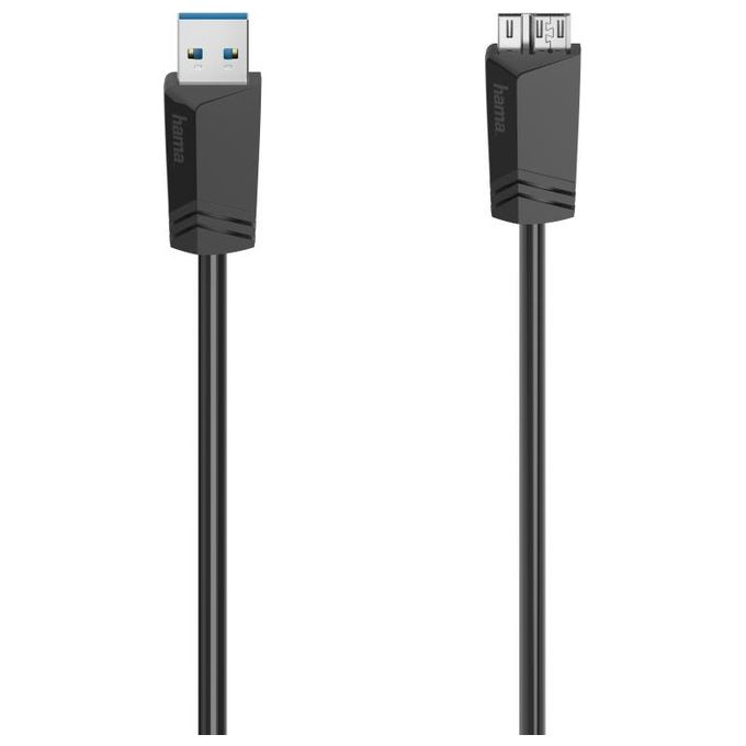 Cavo adattatore USB 3.0 Micro Usb Black 0,75m 00200626