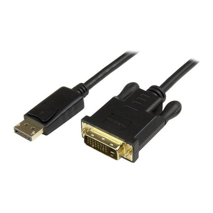 Cavo adattatore Video Displayport Dvi Black 1m DP2DVI2MM3