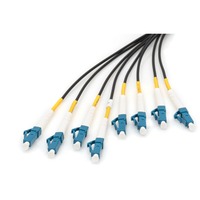 Cavo breakout universale in fibra ottica, duplex, connettore LC/UPC, singlemode OS2