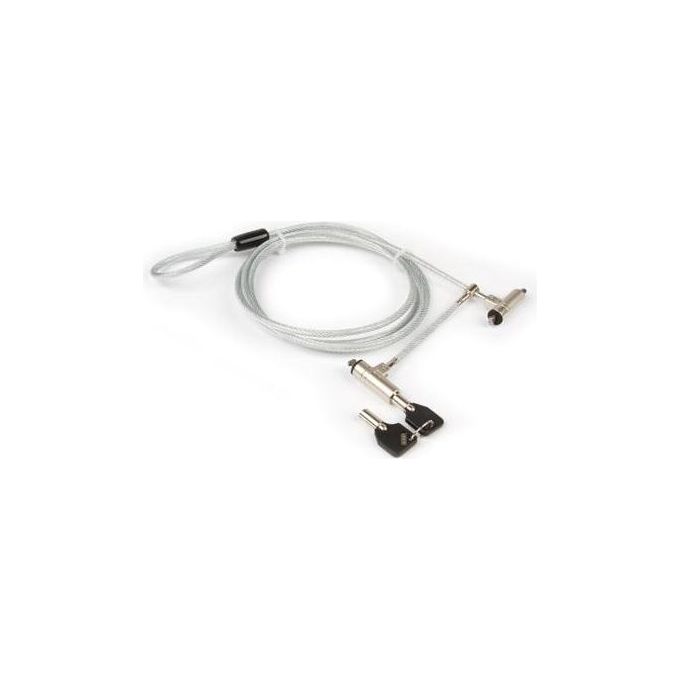 Cavo con lucchetto Chiave Notebook Lock Dual Silver XNBLOCK180YK2