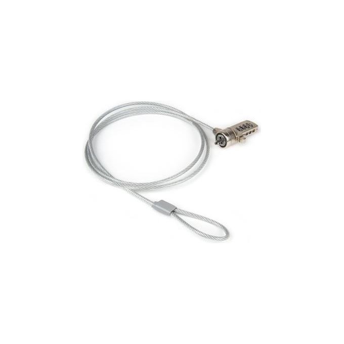 Cavo con lucchetto Combinazione Combination Lock Silver XNBLOCK15N