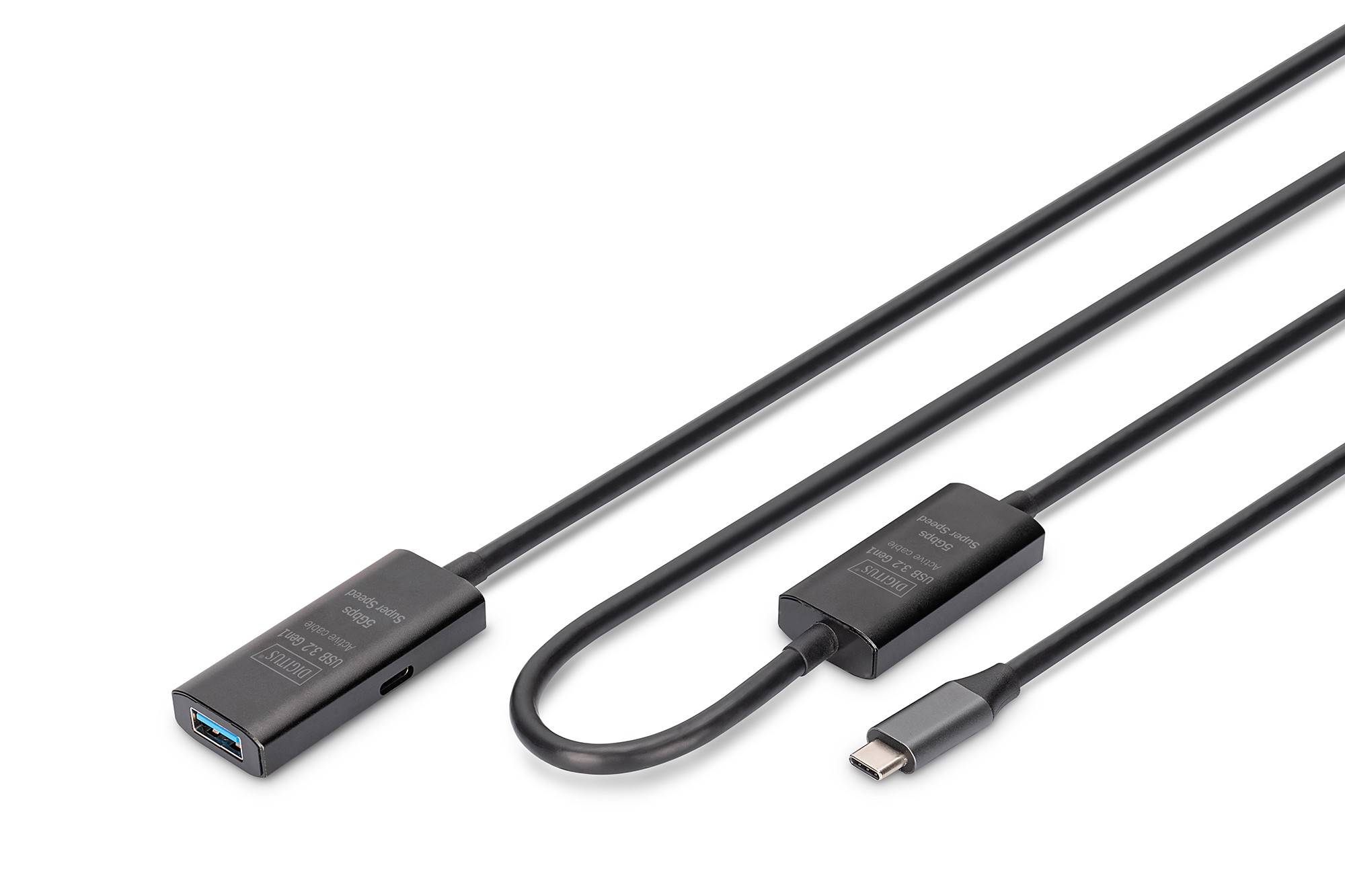 Cavo Di Prolunga Attivo Usb 3.2 Gen1 5G Usb-C - Usb-A 10 Mt Cavo Di Prolunga Attivo Usb 3.2 Gen1 5G Usb-C - Usb-A 10 Mt