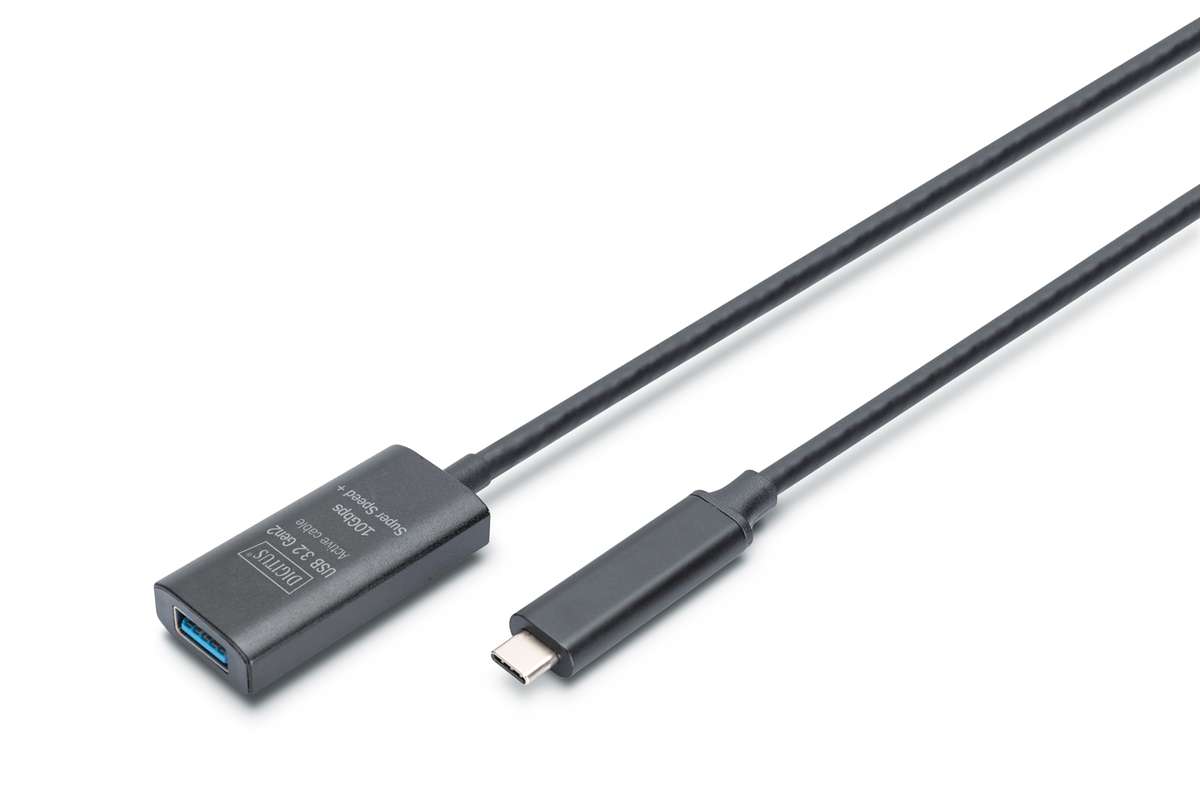 Cavo Di Prolunga Attivo Usb 3.2 Gen2 10G Usb-C - Usb-A 5 Mt
