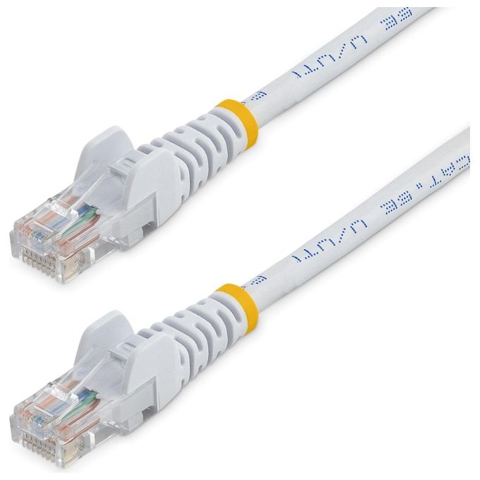 Cavo di rete 5E Patch Cable Bianco 10m 45PAT10MWH