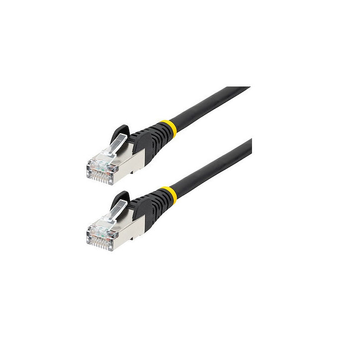 Cavo di rete 6A S/FTP Patch Low Smoke Zero Halogen Black 7m NLBK 7M CAT6A PATCH