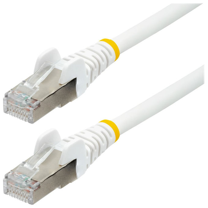 Cavo di rete 6A S/FTP Patch Low Smoke Zero Halogen White 5m NLWH 5M CAT6A PATCH