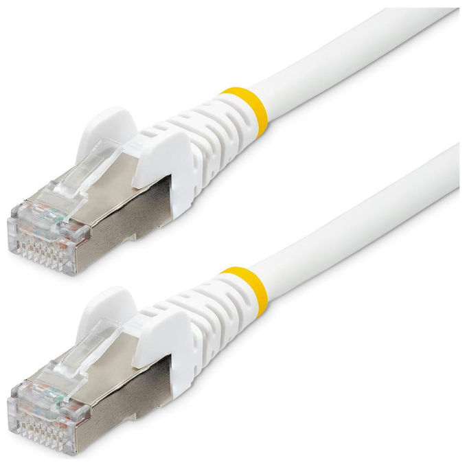 Cavo di rete 6A S/FTP Patch Low Smoke Zero Halogen White 7,5m NLWH 750 CAT6A PATCH