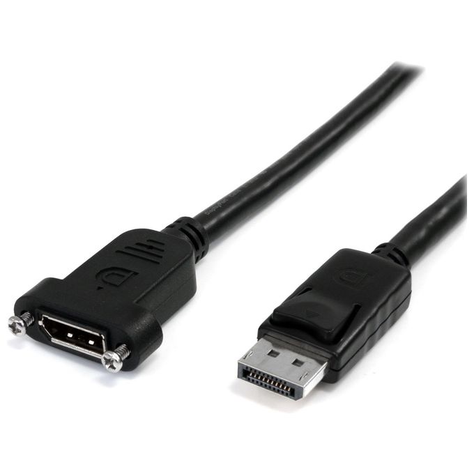 Cavo Displayport 1.2 4K Prolunga Black 0,9m DPPNLFM3PW