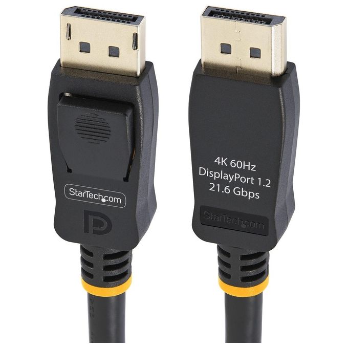 Cavo Displayport 1.2 4K UHD 10 Pz Black 2m DISPL2M10PK