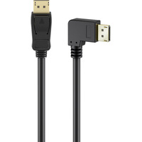 Cavo DisplayPort con connettore a 90° > connettore DisplayPort, 8K / 144Hz